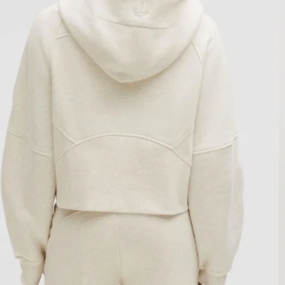 Lululemon Oversized Scuba Half Zip Cropped Hoodie - Picture 2 of 6